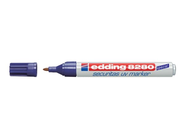 Marker Edding® 8280 klar UV - usynlig mærkning/tyverisikring