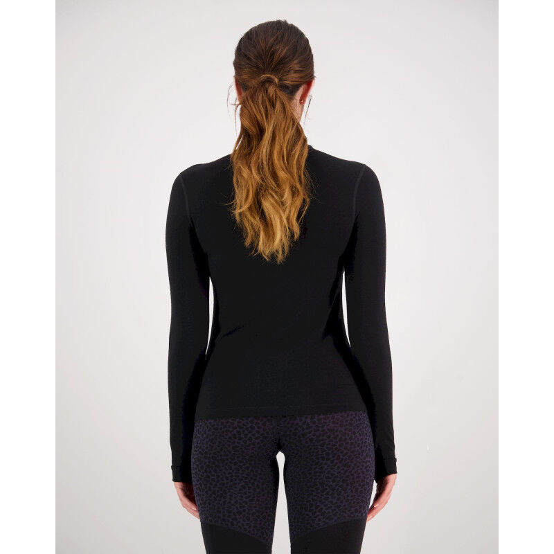 Cascade Merino Flex Mock Neck Long Sleeve - Maillot thermique laine mérinos femme