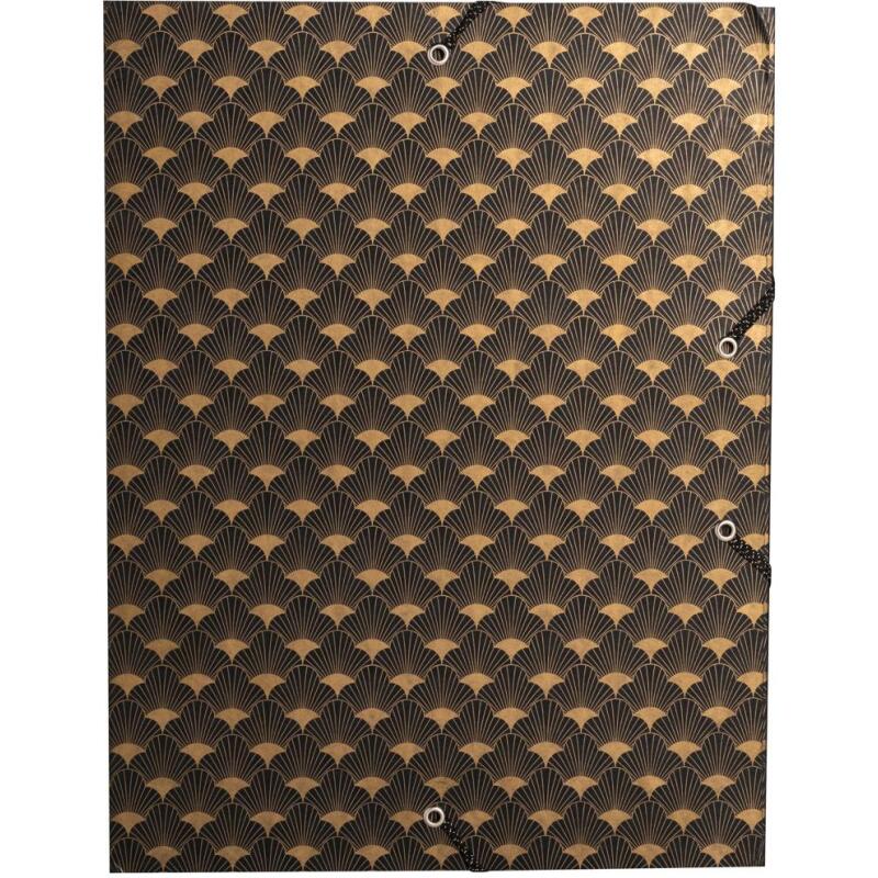 Boîte de classement dos 25mm carte lustrée 600g/m2 Néo Déco - Couleurs assorties