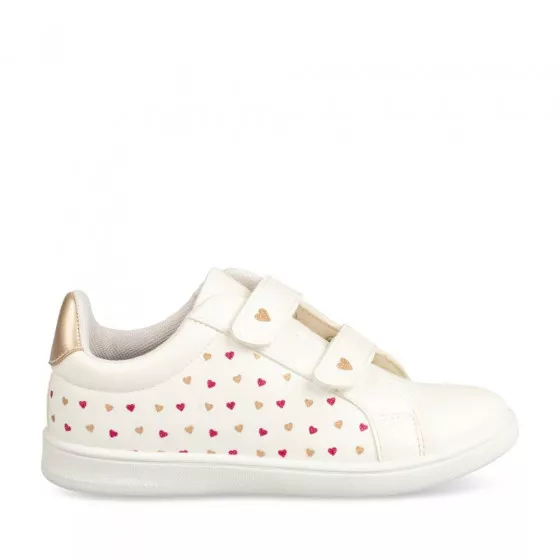 Baskets BLANC LOVELY SKULL
