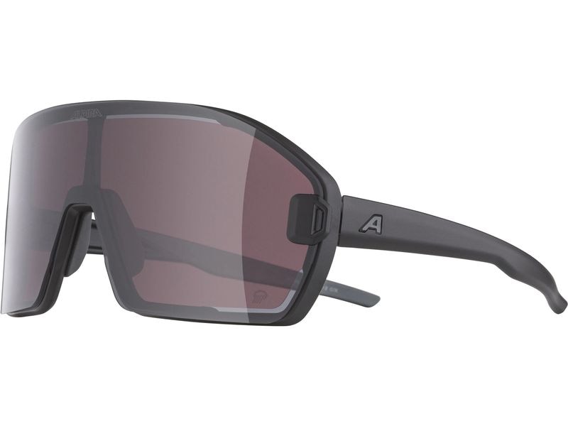 alpina Sonnenbrille Bonfire Mag Q M - Schwarz matt Sonnenbrille Cat.3