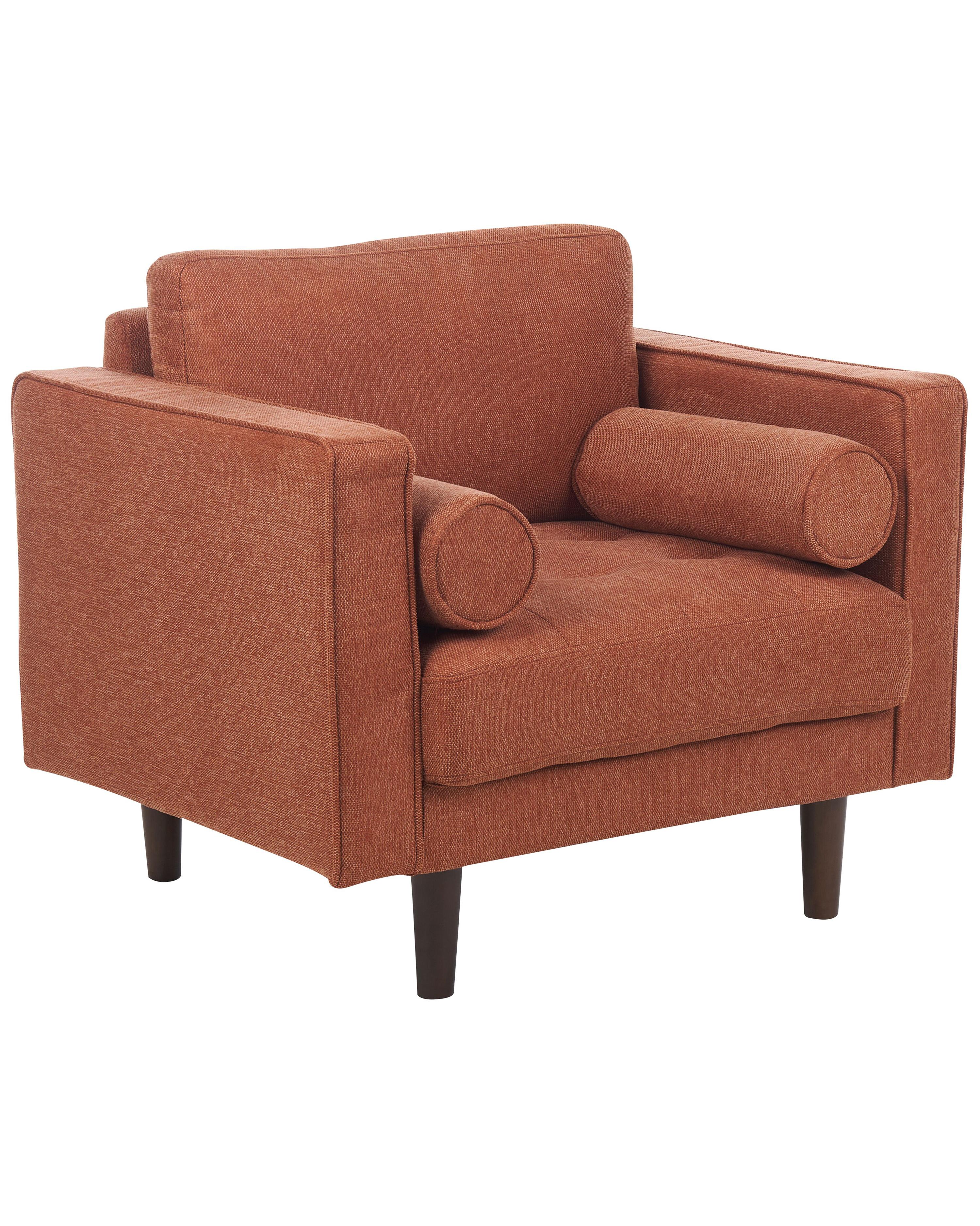 Fauteuil NURMO Stof Goudbruin