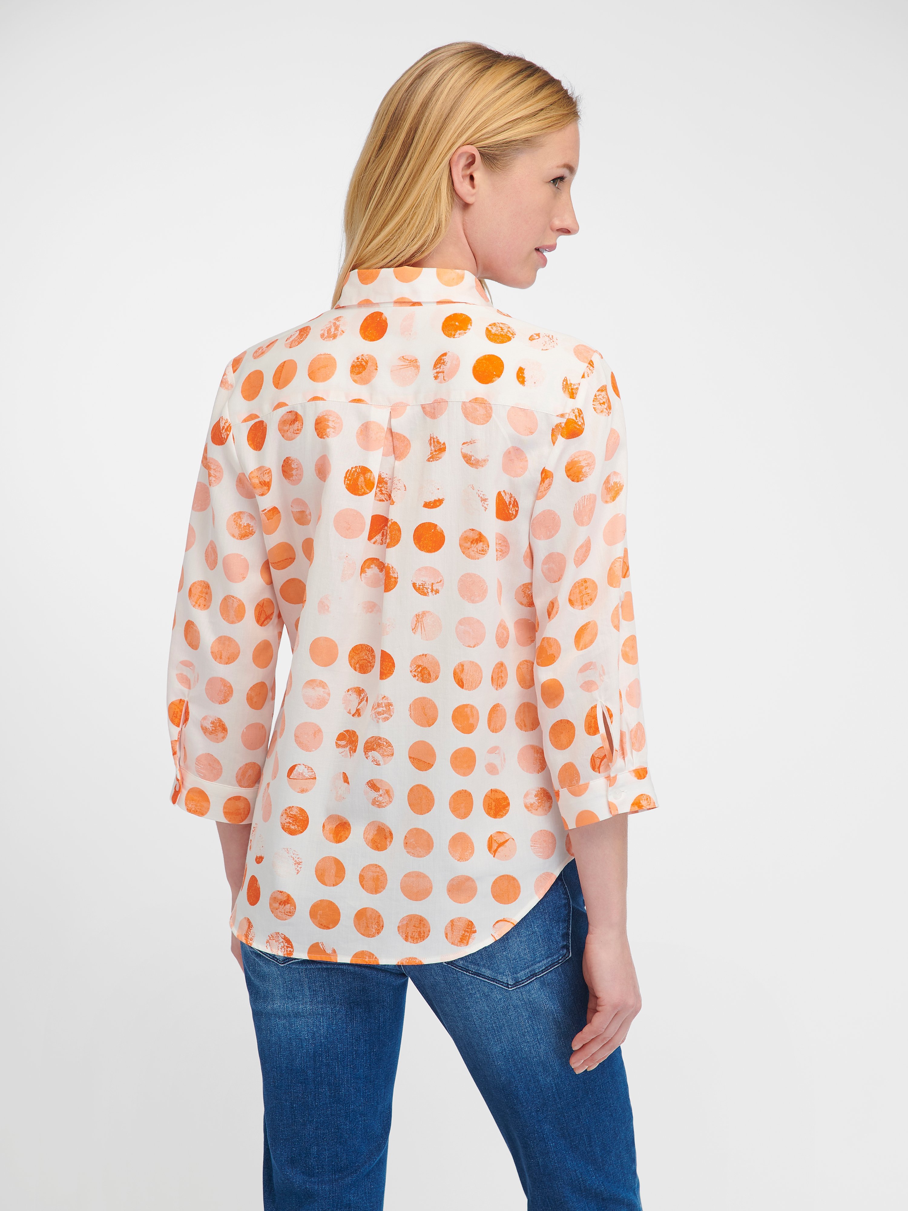 Bluse mit 3/4-Arm