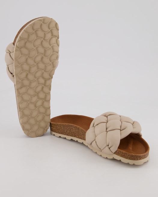 Verbenas Rai Roda Pantoletten in Beige