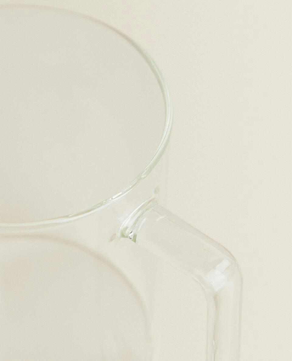 CANECA DE VIDRO BOROSILICATO