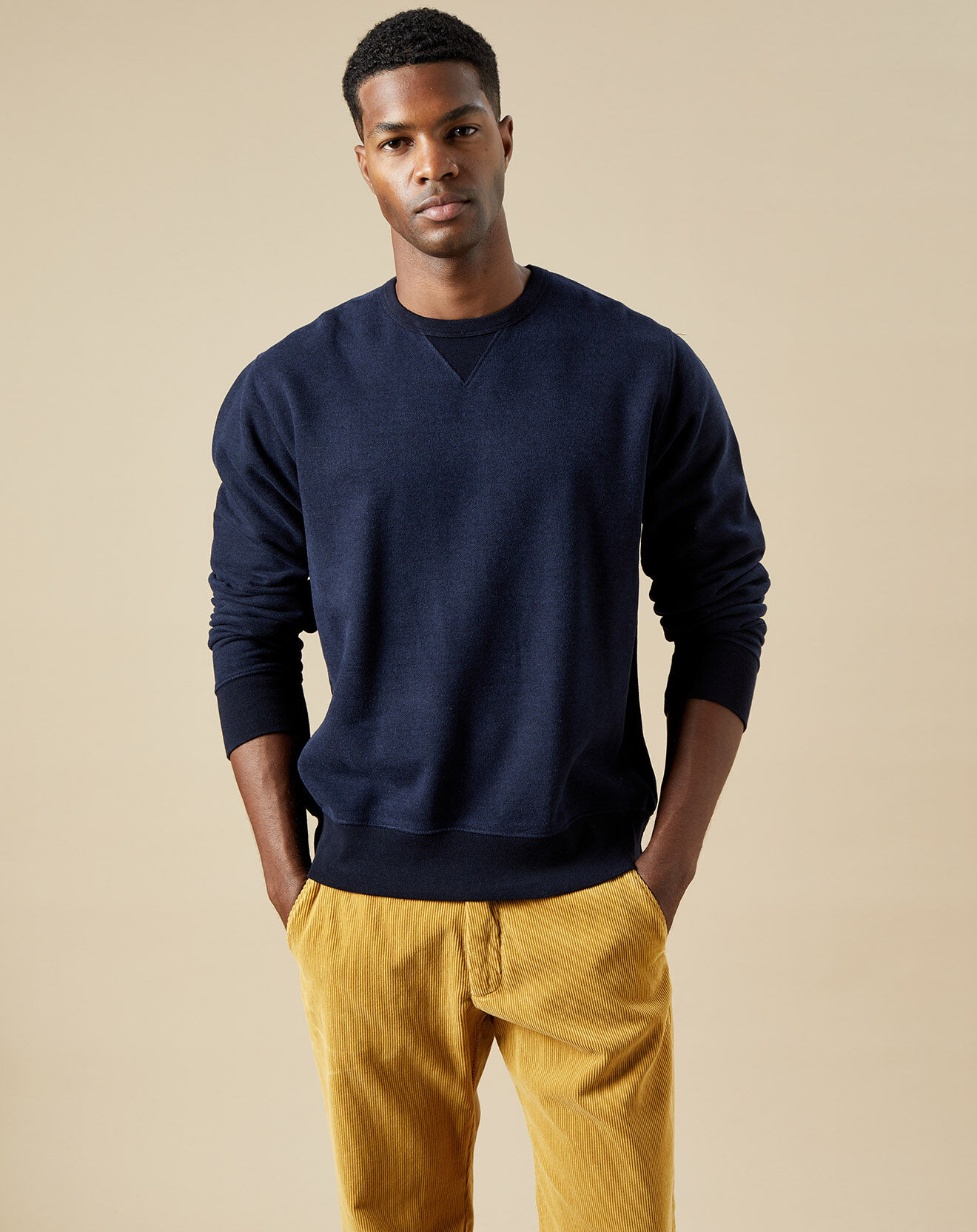 Hartford Sweat Crew dark marine