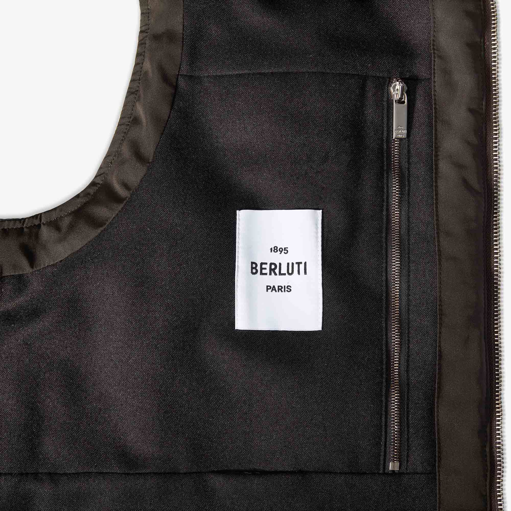 Doudoune Sans Manches En Nylon Matelasse Avec Col En Maille