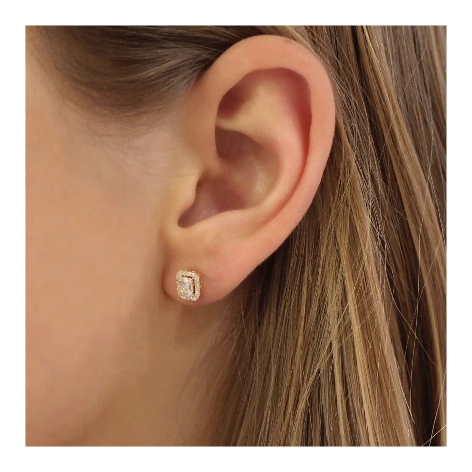 Mads Z Elizabeth Øreringe 14 kt. Guld 0,18 ct. 1511030