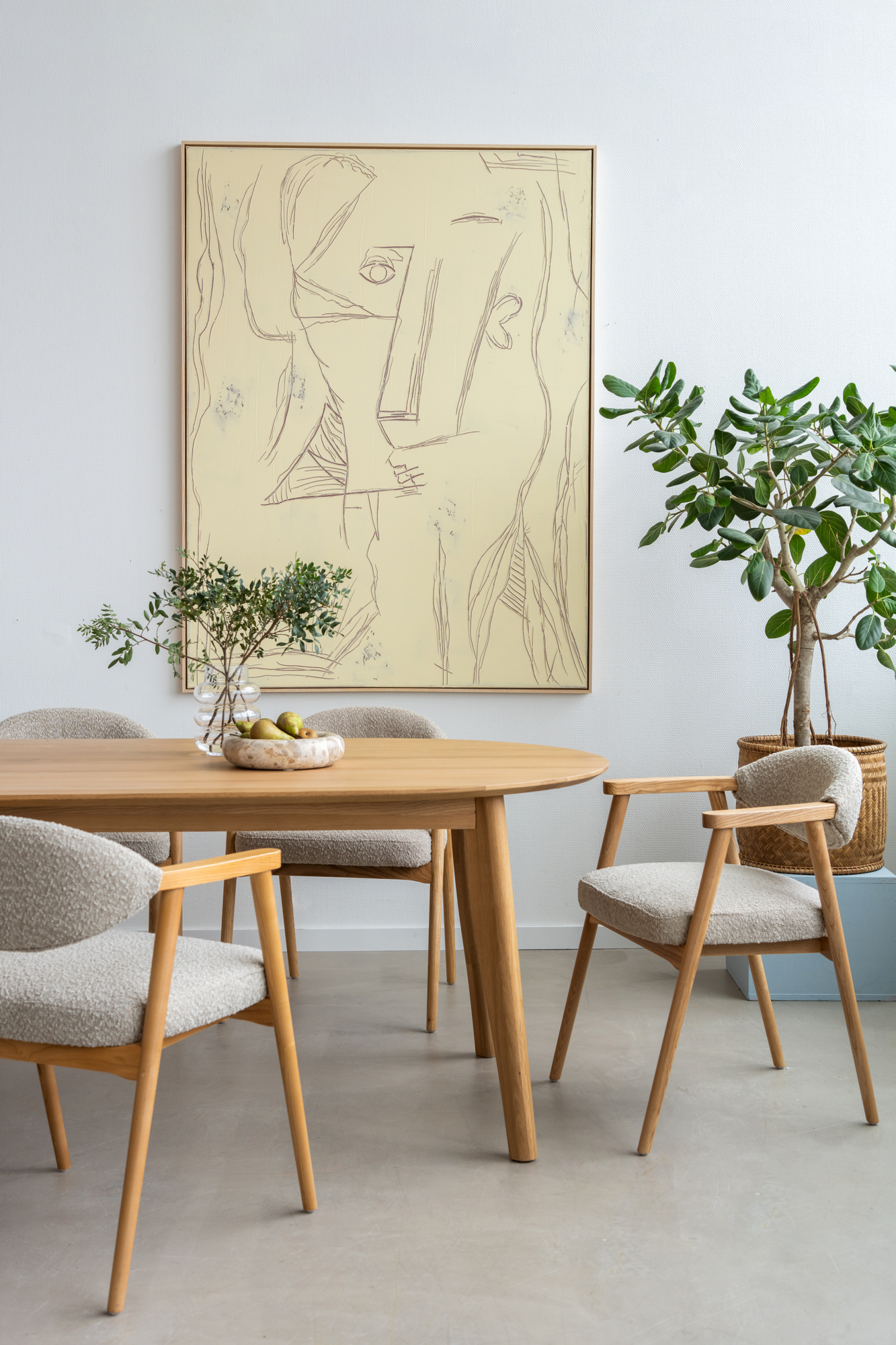 Eettafel Odin walnoot 240x110 cm