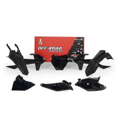 Kit plastiques R-tech 6 p noir - Noir