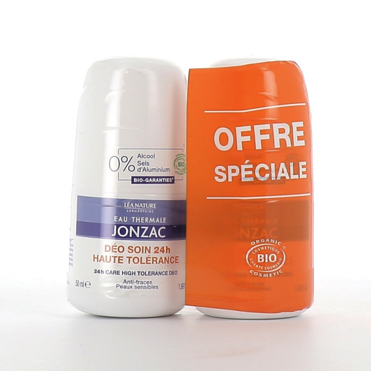 Déodorant roll-on haute tolérance 24h Bio Jonzac