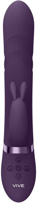 VIVE by Shots - Nari - Vibrating and Rotating Beads, G-Spot Rabbit - Purple