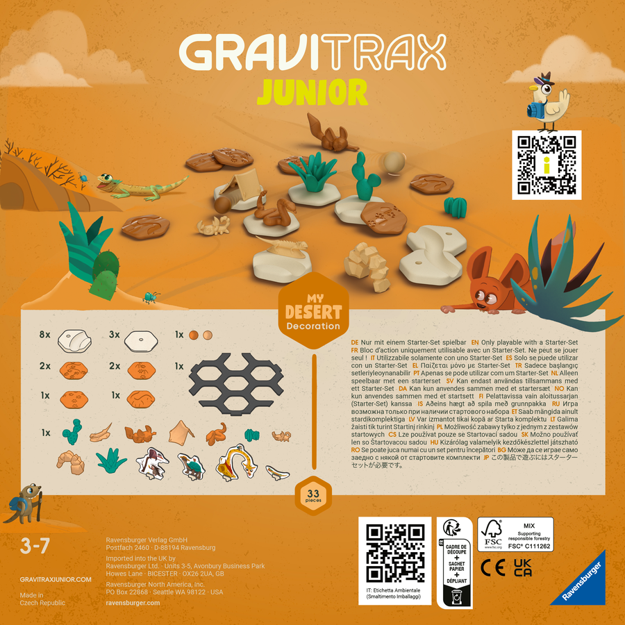 Ravensburger GraviTrax Junior Extension Desert