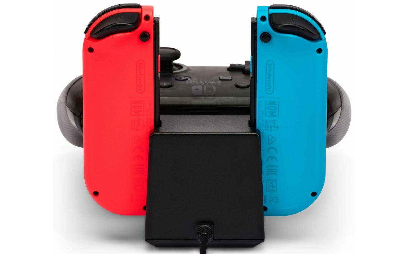 Switch Power A Laadstation voor 2 x Joy-Cons en Wireless Controller