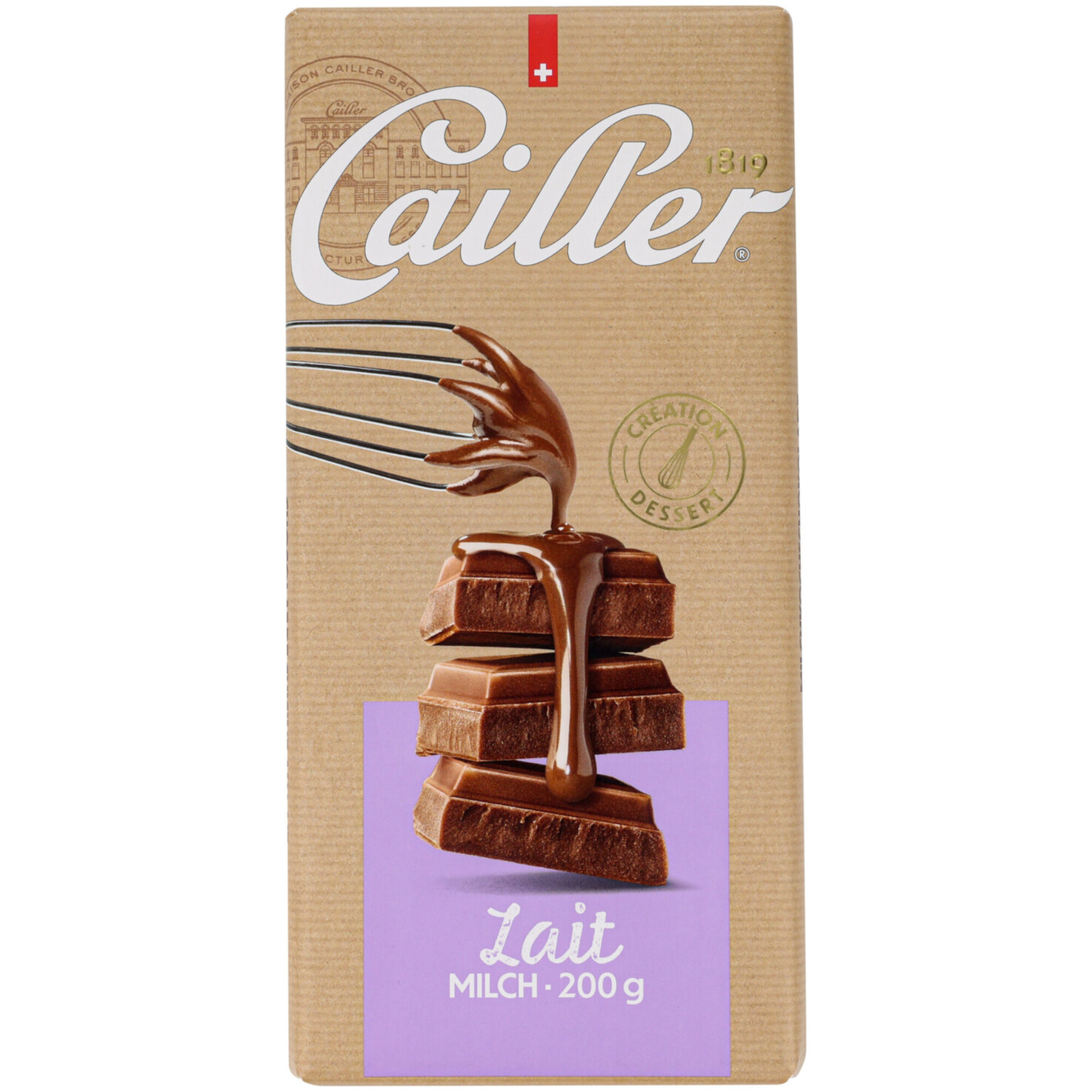 Cailler Dessert Milchschokolade Tafel