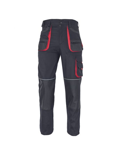 Cerva Werkbroek Carl Zwart&Rood - Werkkleding