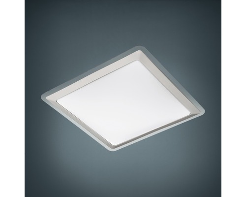 LED wandlamp 24W 2600 lm 3000K 34x34 cm Competa wit/zilver