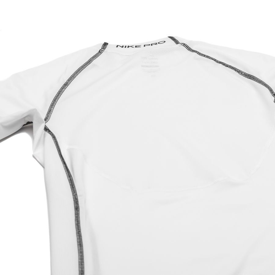 Nike Pro Top Dri-FIT Mock - Blanc/Noir