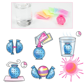 Ylvi DIY colourful ball