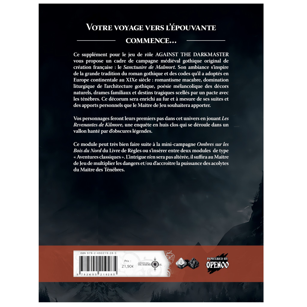 Against the Darkmaster - Aventures Gothiques Vol. 1