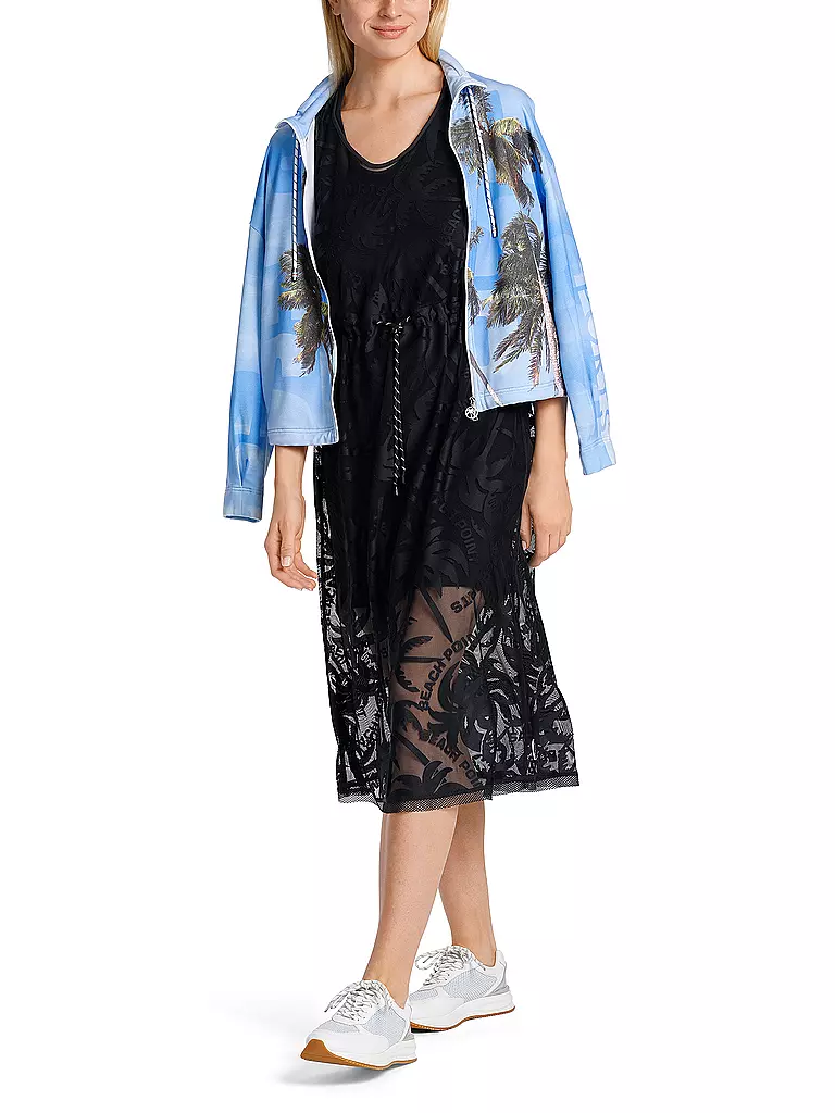 MARC CAIN Midikleid dunkelblau