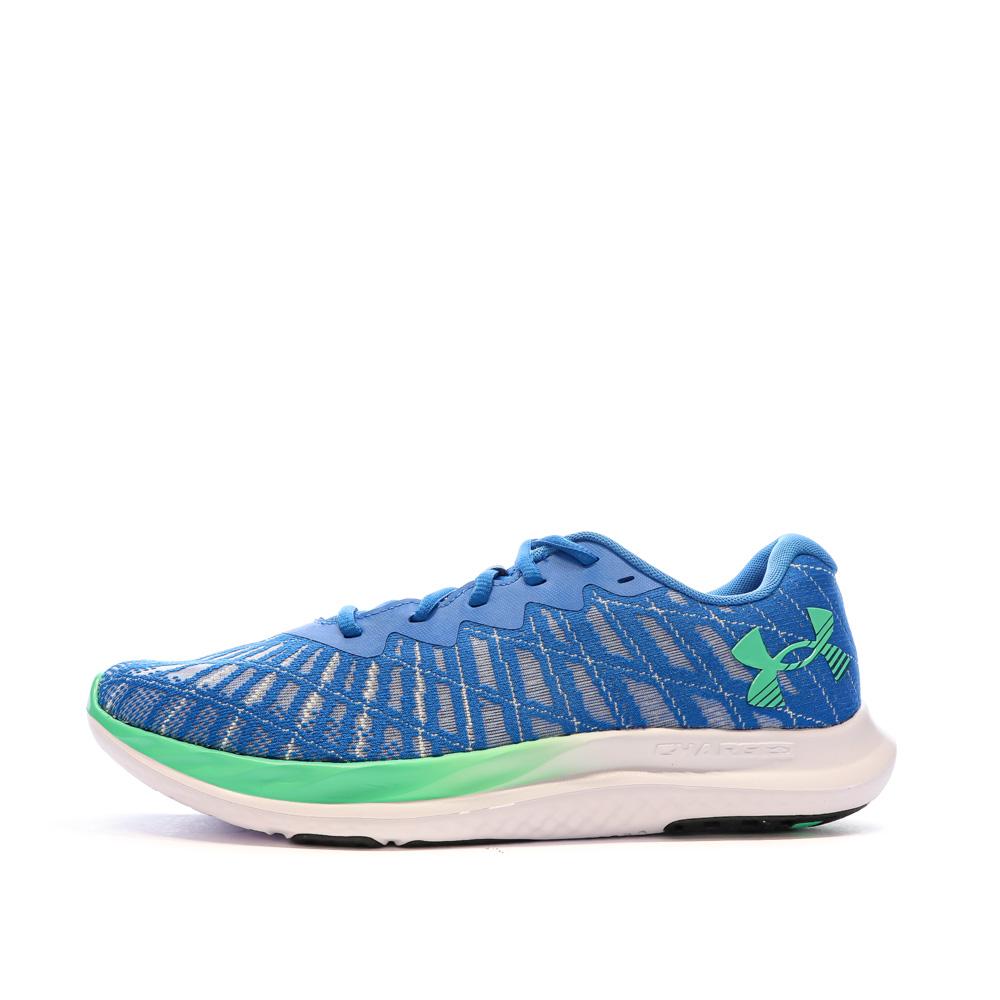Under Armour Chaussures de Running Bleu/Vert Homme Under Armour Charged Breeze 2