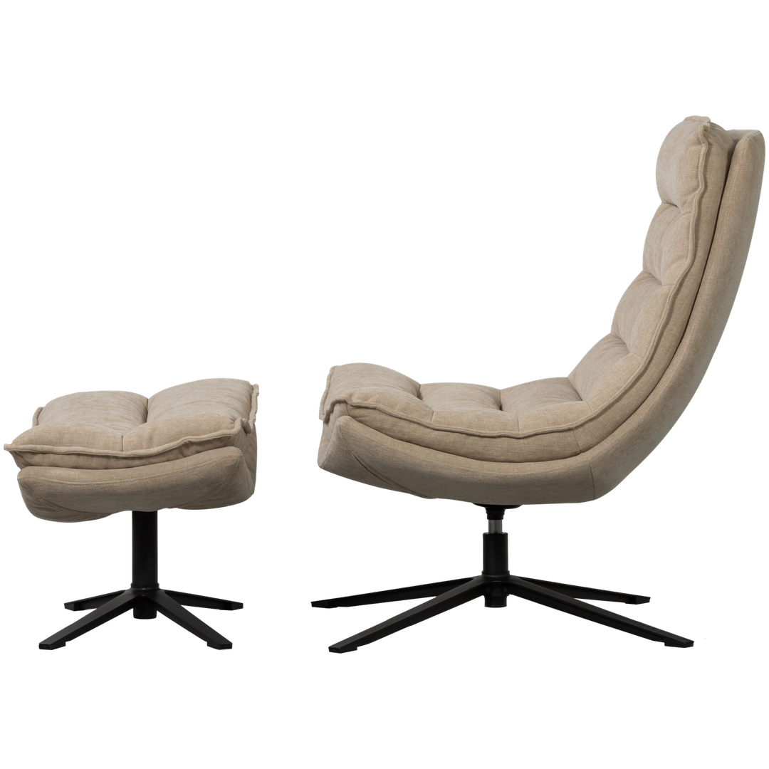 WOOOD   Kube Draaifauteuil