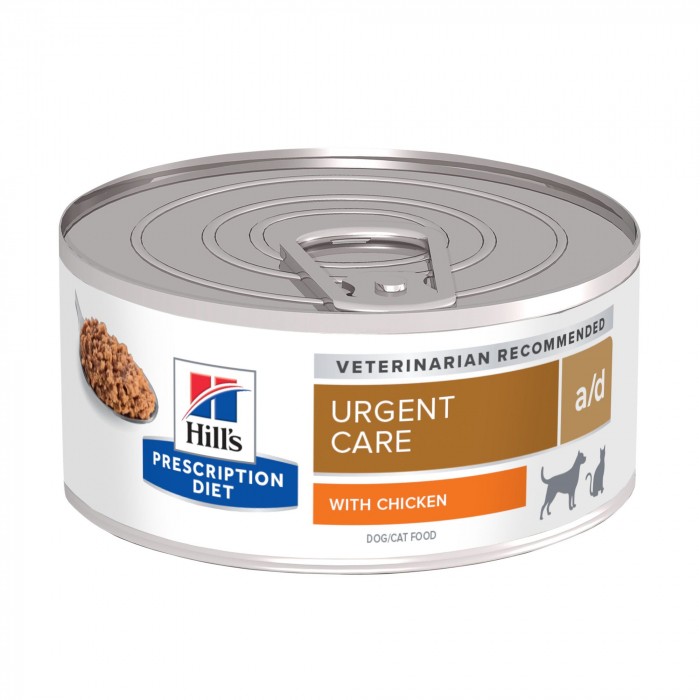 HILL'S Prescription Diet a/d Restorative Care en Boîtes au Poulet - Pâtée pour chien et chat