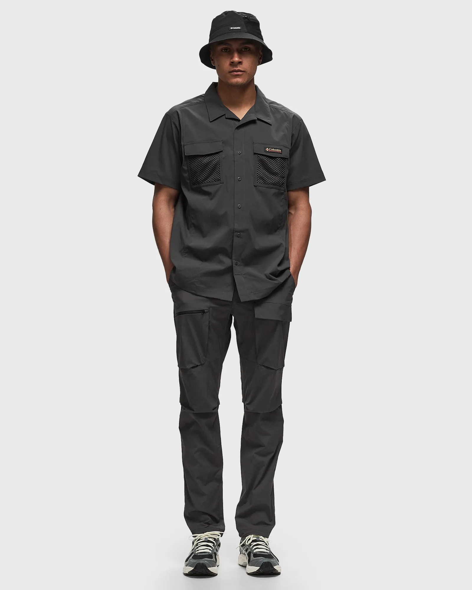 Columbia Painted Peak Woven SS Top
