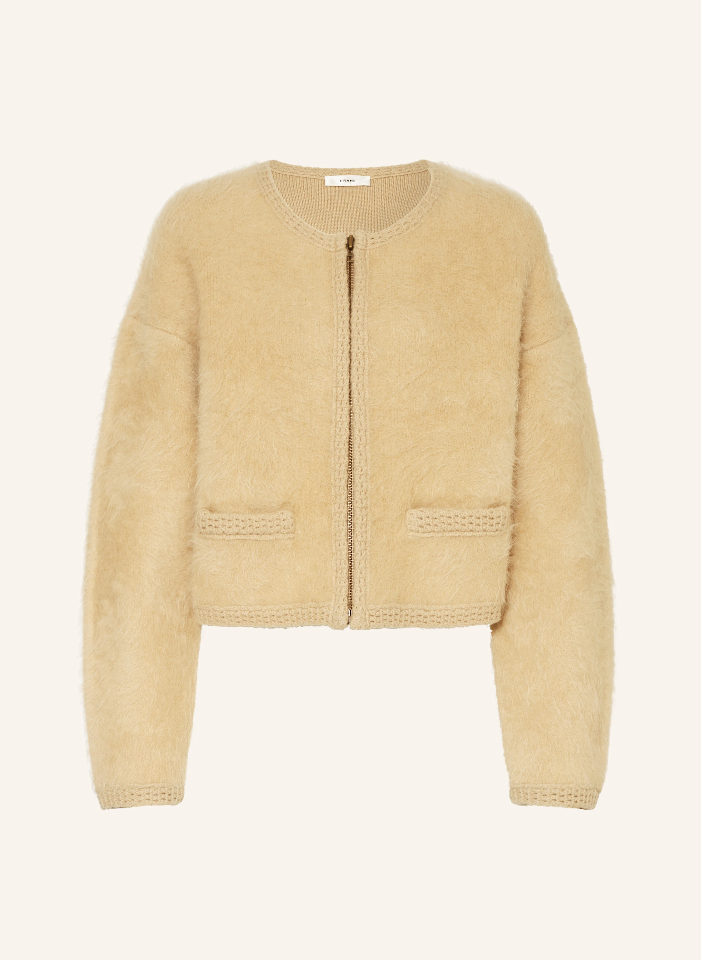 FRAME Strickjacke mit Cashmere