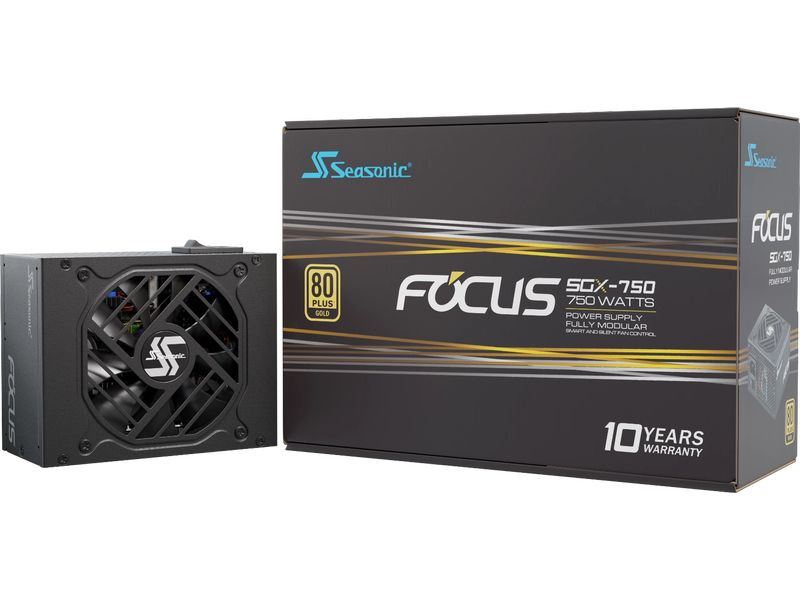 Seasonic Netzteil Focus SGX-750 Vollmodulares 750 W SFX-Netzteil