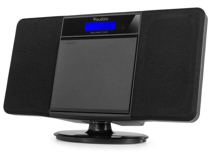 Audizio Radio/CD-Player Nimes Schwarz Stilvolles Stereo-HiFi-System mit USB und CD-Player