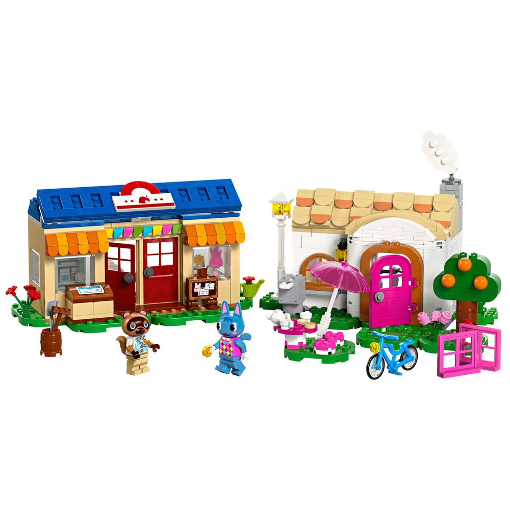 LEGO Animal Crossing 77050 Nooks Laden & Rosies Haus Set