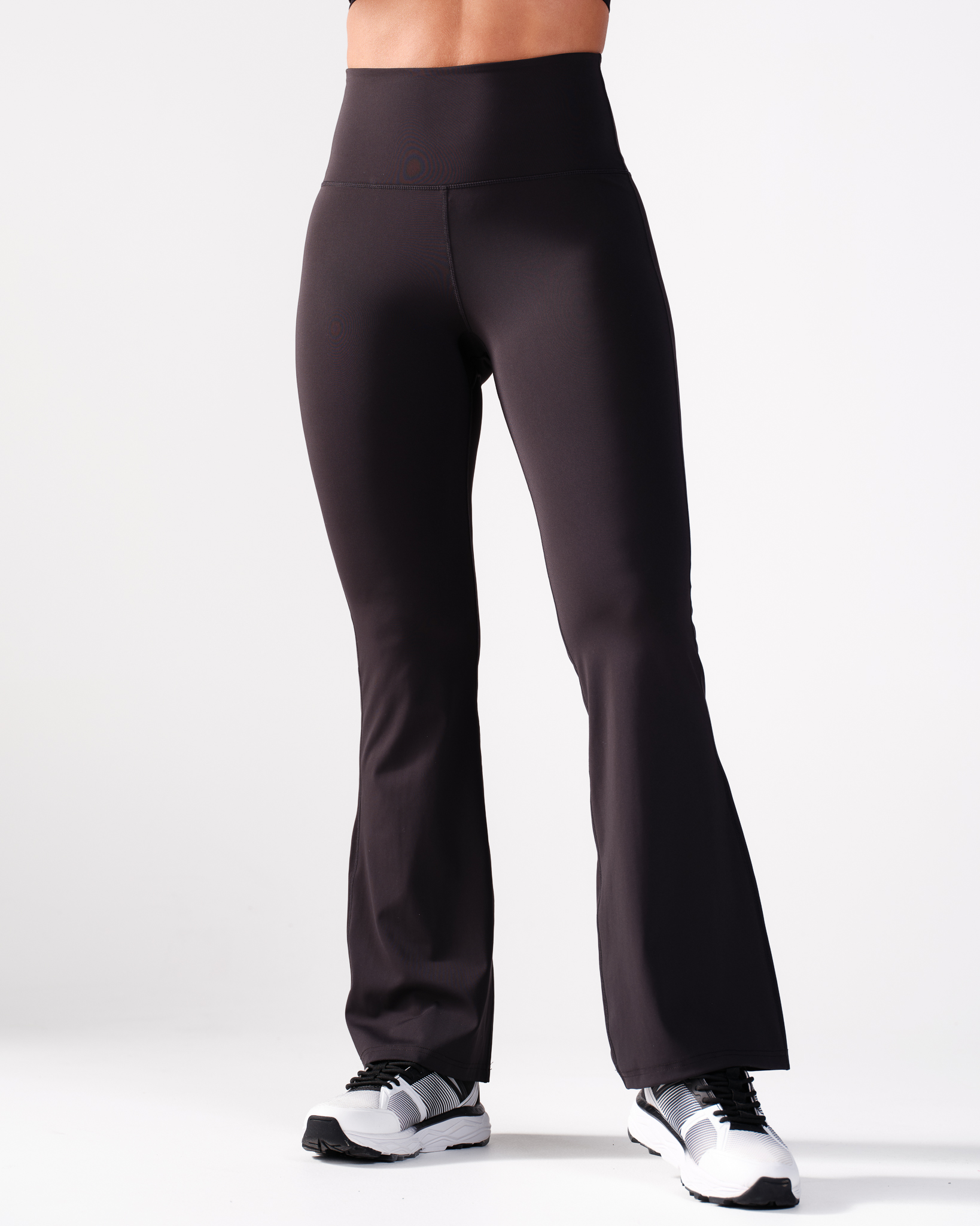 LEVITY Lotus Flare Pants Black