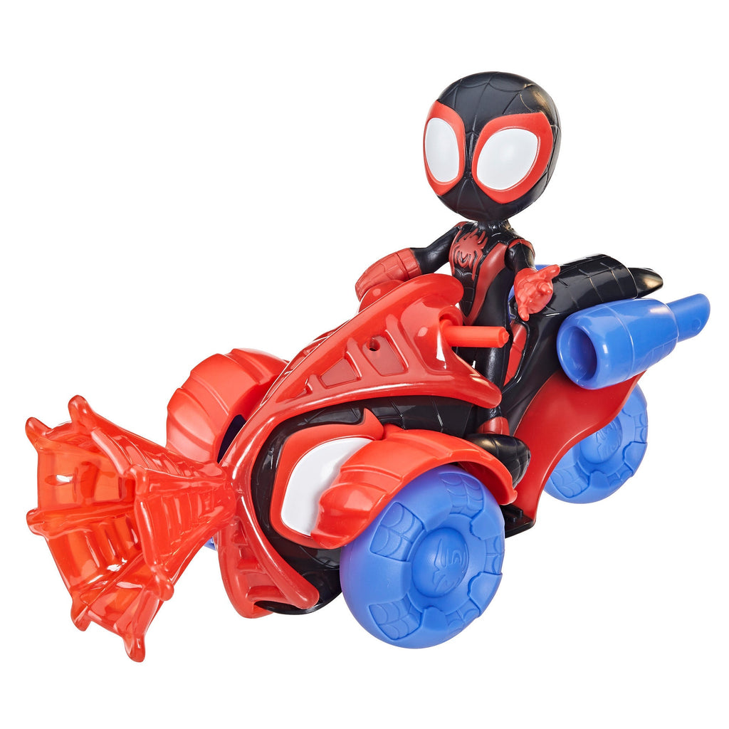 Spidey Conjunto Com Figura, Veículo E Acessório