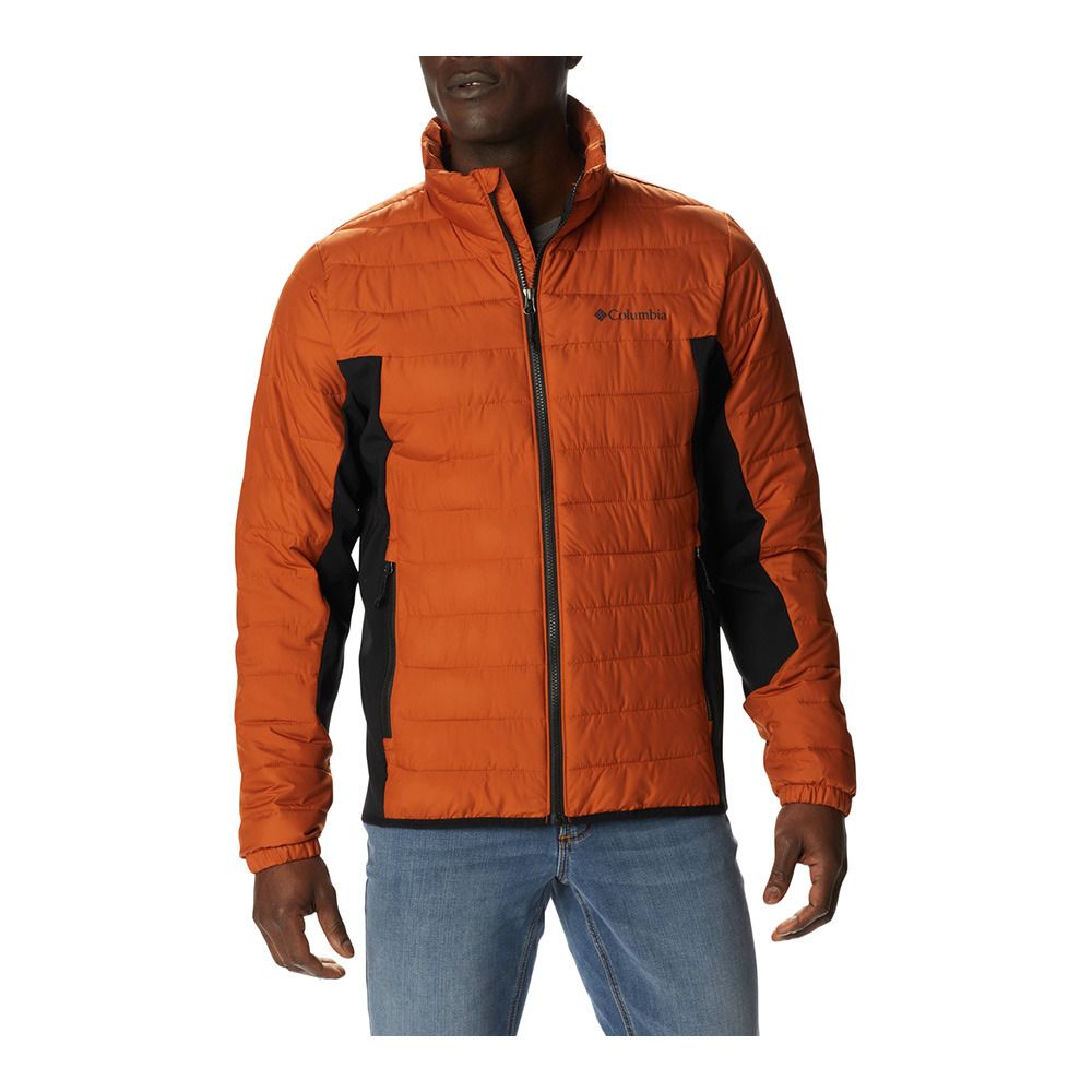 Columbia POWDER LITE HYBRID - Doudoune Homme orange