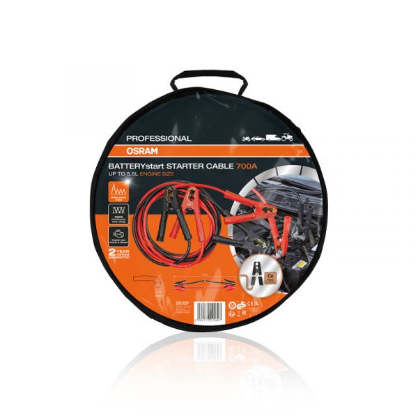 Osram Cabos de Arranque Profissional Professional Startercable 700A Cobre - OSC250