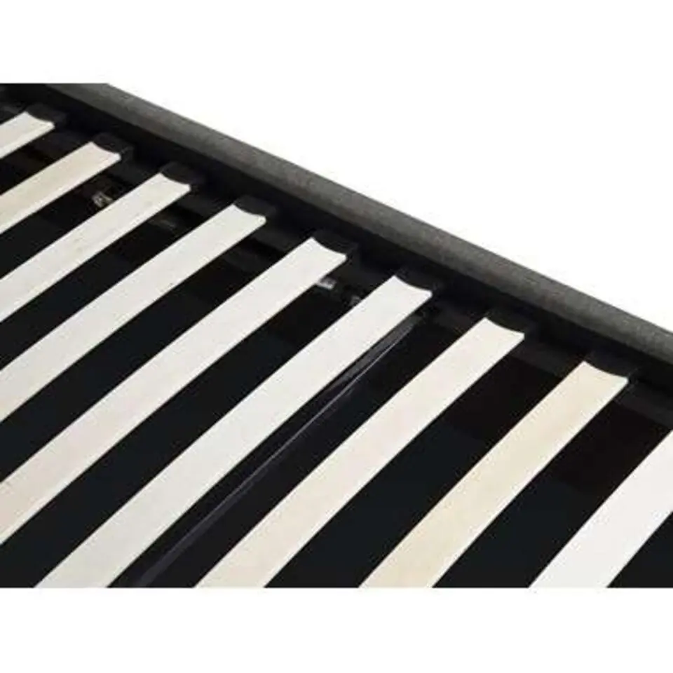 ORBEY - Tweepersoonsbed - Grijs - 180 x 200 cm - Polyester