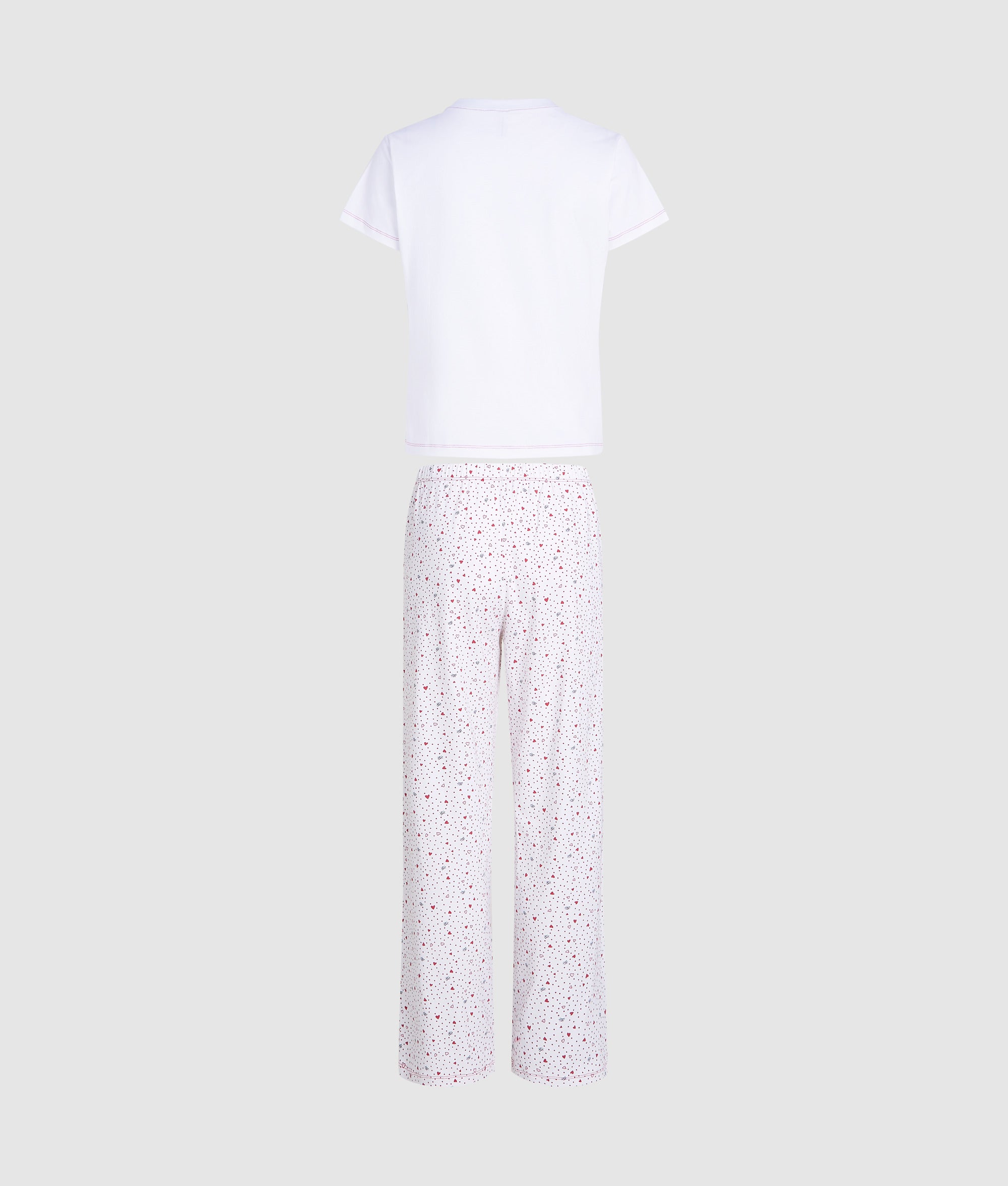 Pyjamaset met hartjesprint