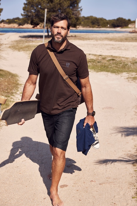 Bermuda, Jeanslook, 4-Pocket, Relaxed Fit