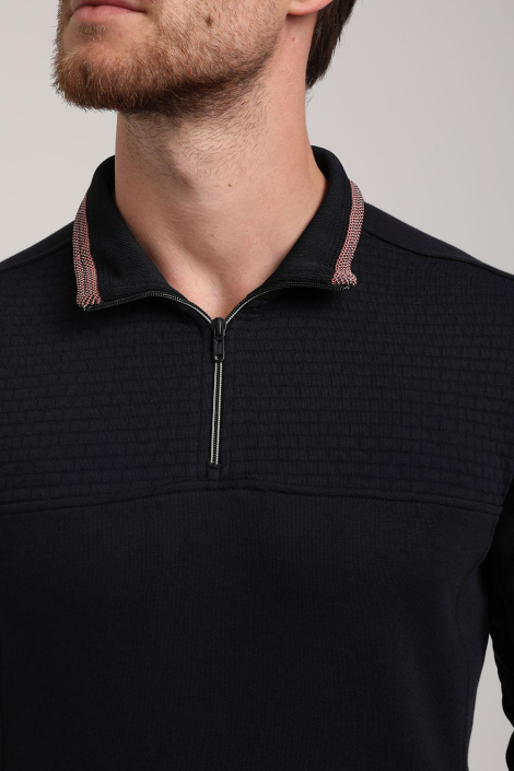 Gabbiano blauwe heren sweater