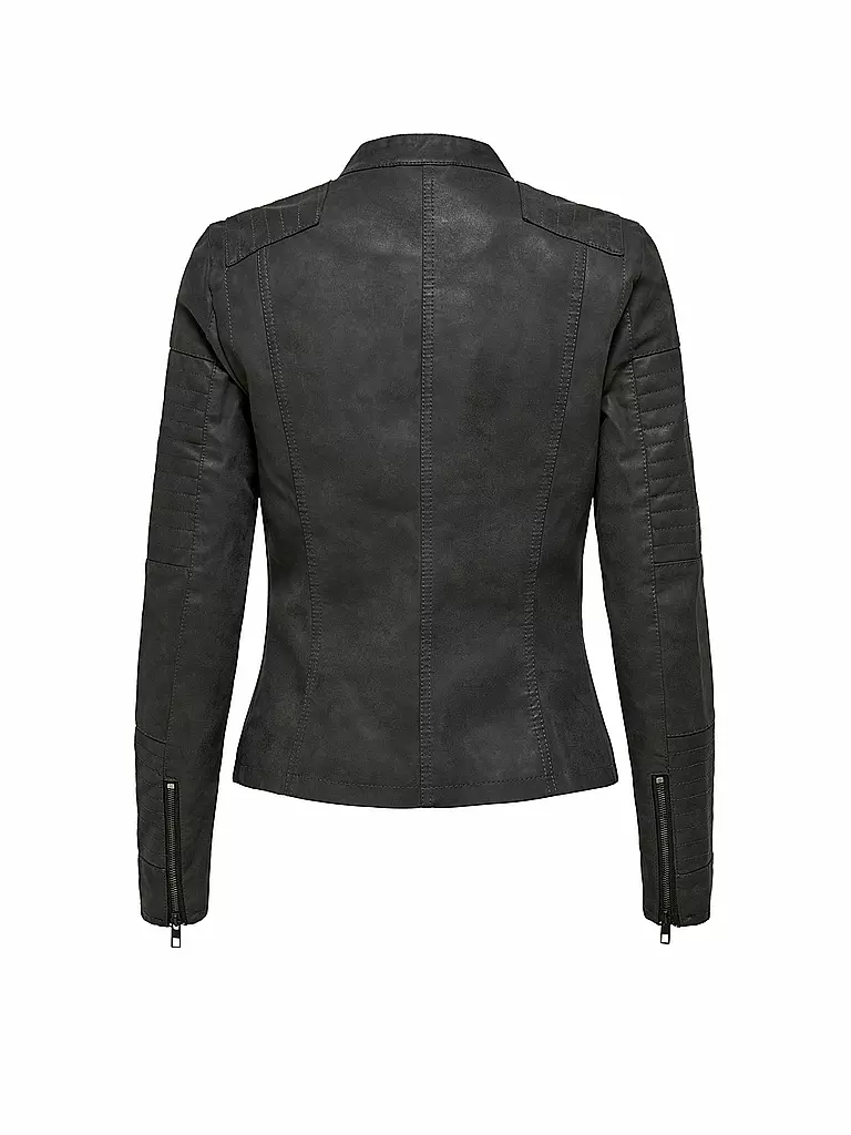 ONLY Bikerjacke Lederoptik 