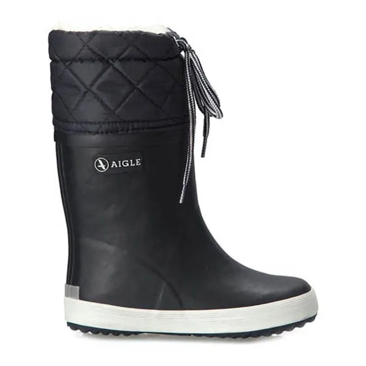 Aigle Bottes Giboulée Fourées | Bleu marine