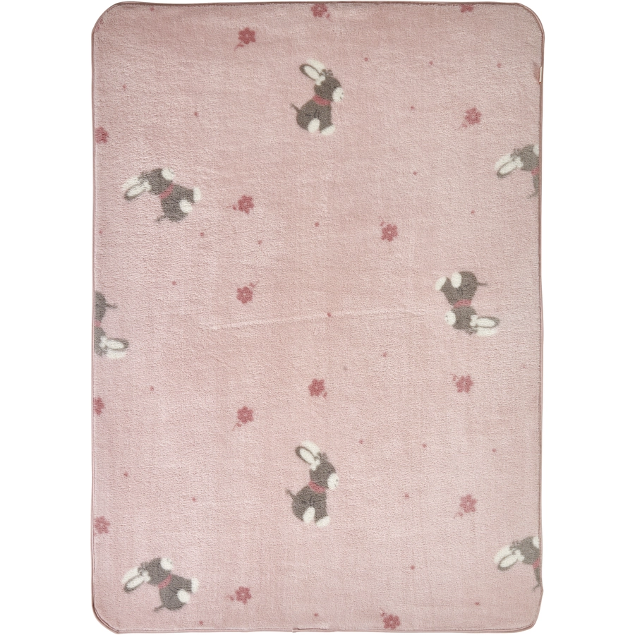 Sterntaler Schmusedecke Plüsch Emmi Girl zartrosa 100 x 75 cm