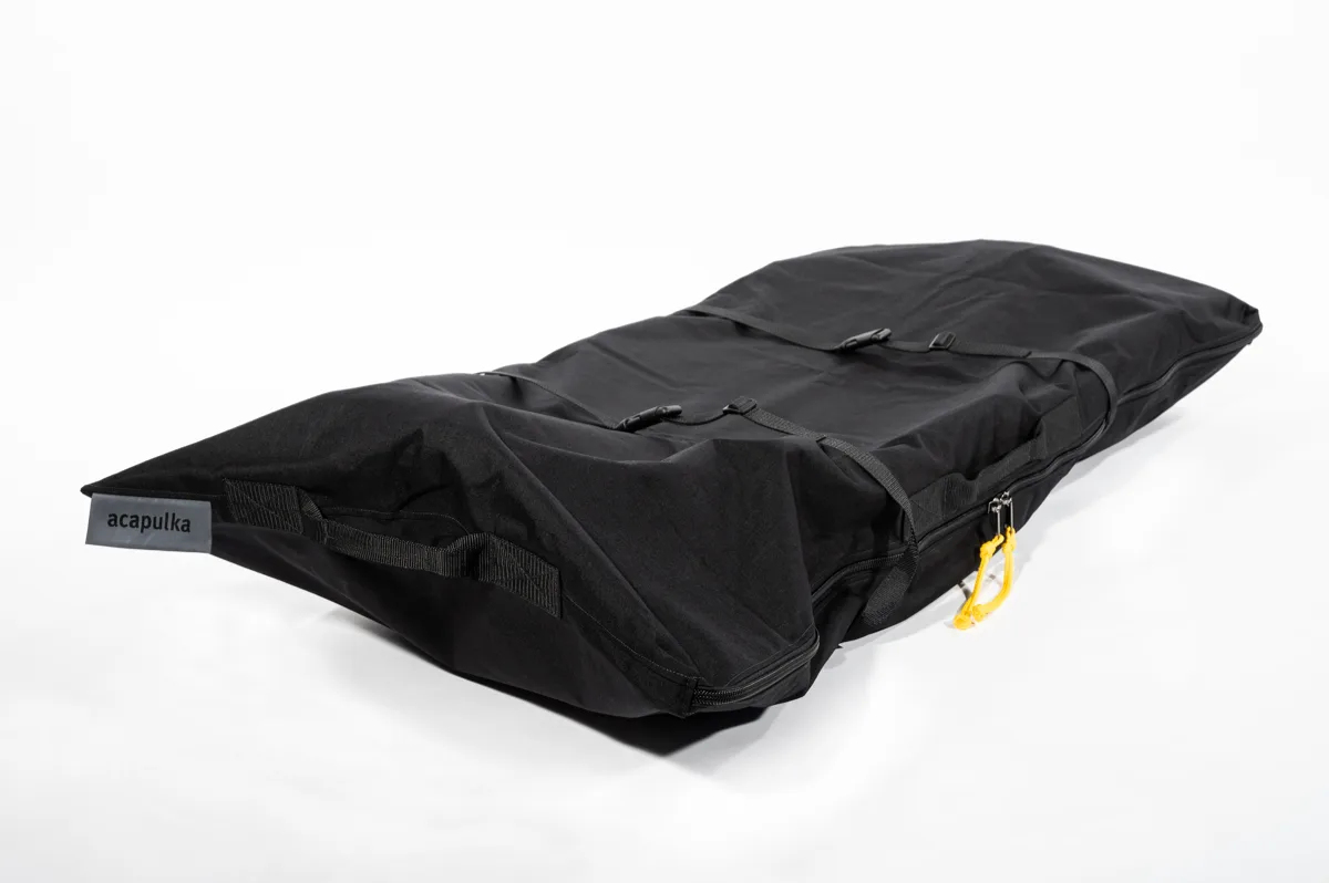 Acapulka transportpose til 120 cm pulk Black