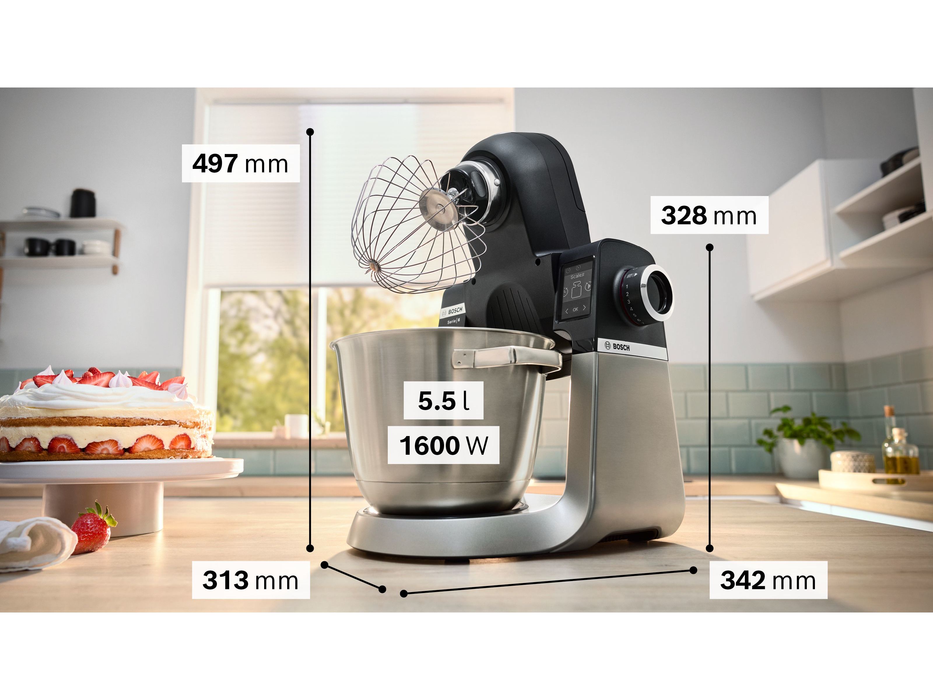 ROBOT COZINHA BOSCH MUMS6ZS17 SERIE 6 1600W