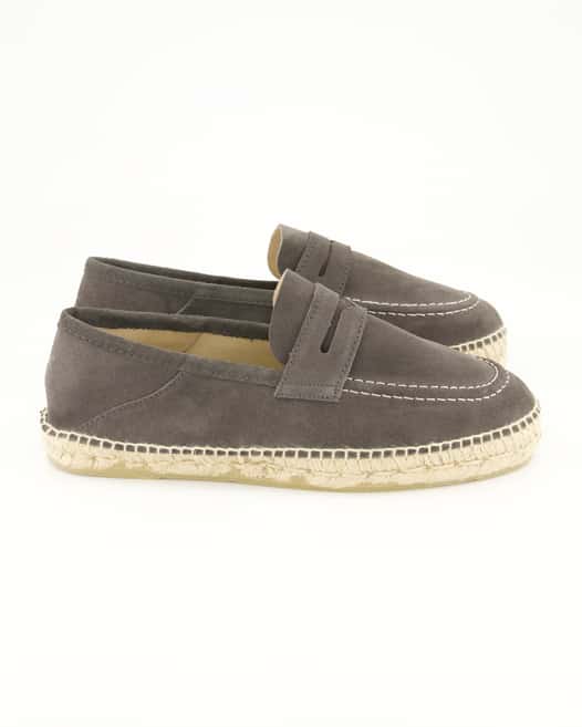 Manebi Hamptons Espadrilles in Grau