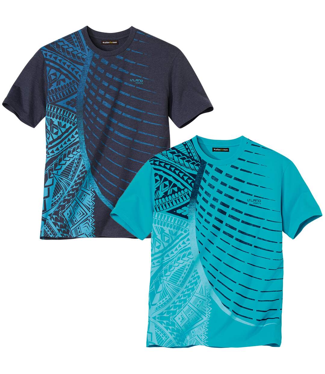 Lot de 2 Tee-Shirts Island
