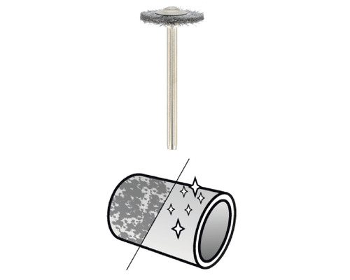 Dremel staaldraadborstel Ø 19,0 mm (428) 2-pack