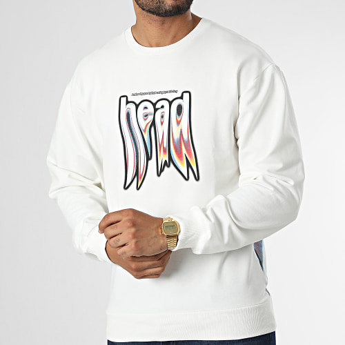 Sweat Crewneck GK-1092 Blanc
